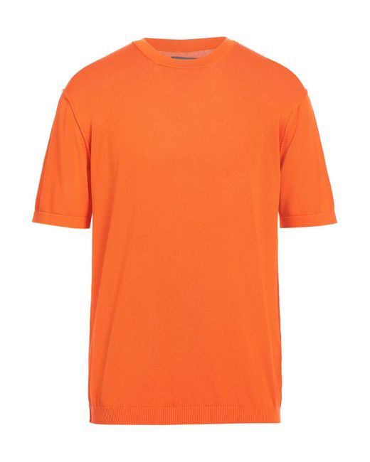 Daniele Fiesoli Orange Sweater for men