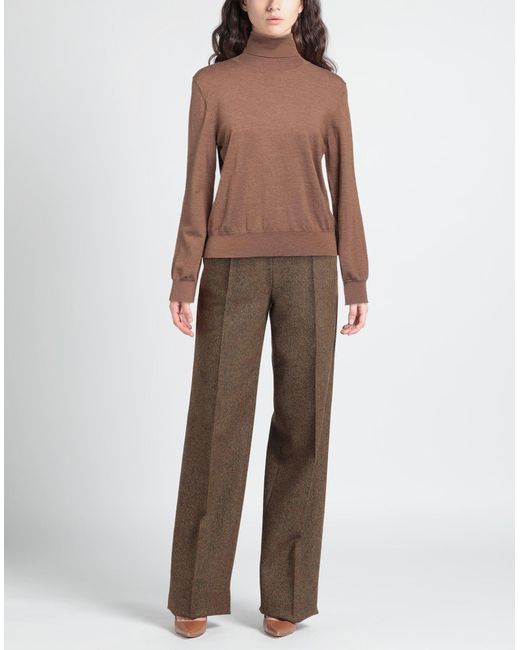 P.A.R.O.S.H. Brown Turtleneck