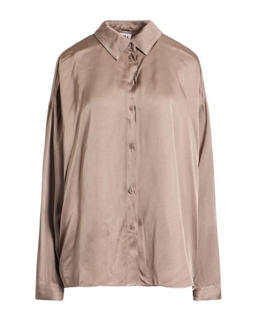 B.yu Brown Shirt Viscose