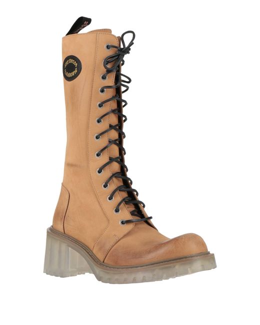 Acne Brown Boot Leather for men