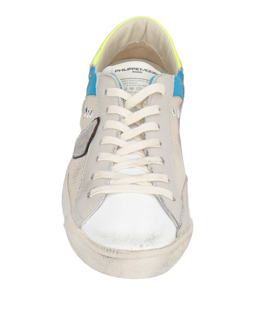 Philippe Model White Trainers for men