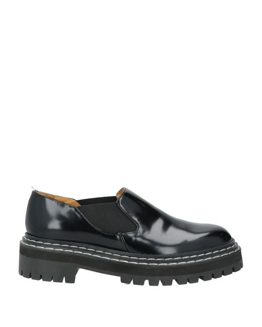 Proenza Schouler Women's Black Loafers Leather