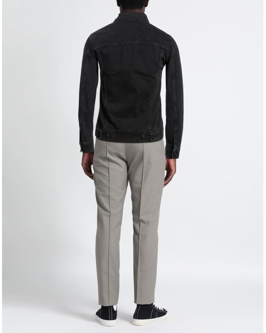 Zadig & Voltaire Black Denim Outerwear for men