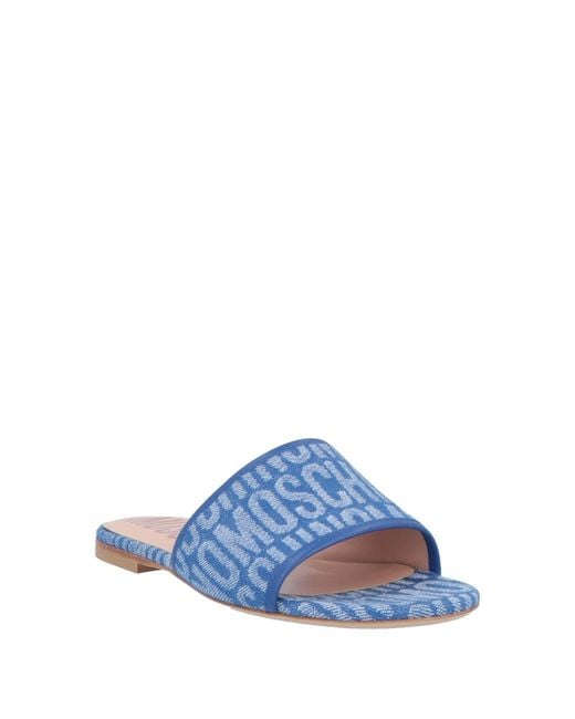 Moschino Blue Sandals