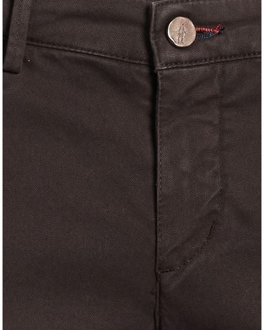 Maison Clochard Gray Pants Cotton, Elastane for men