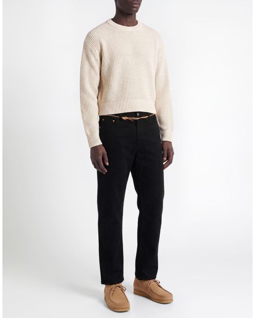 Homecore Black Pants Cotton, Elastane for men