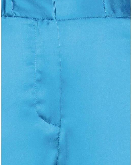 SIMONA CORSELLINI Blue Pants Polyester