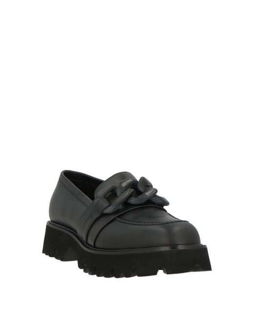 Pollini Black Loafers