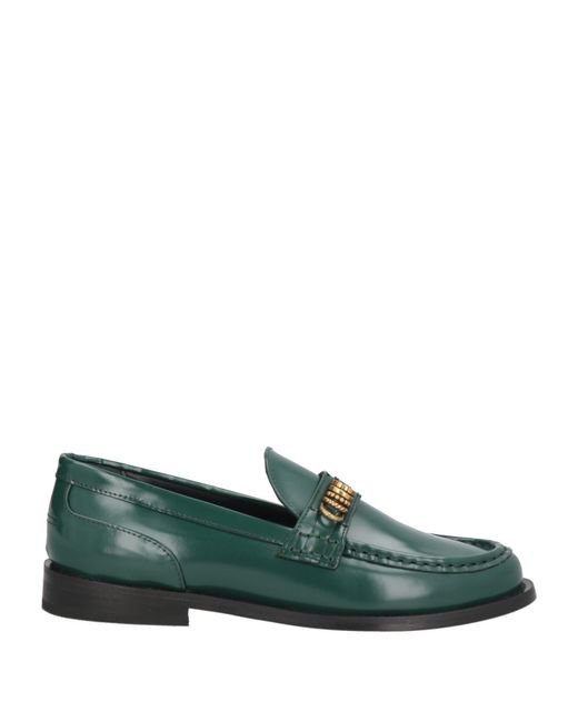 Dorothee Schumacher Green Loafers Leather
