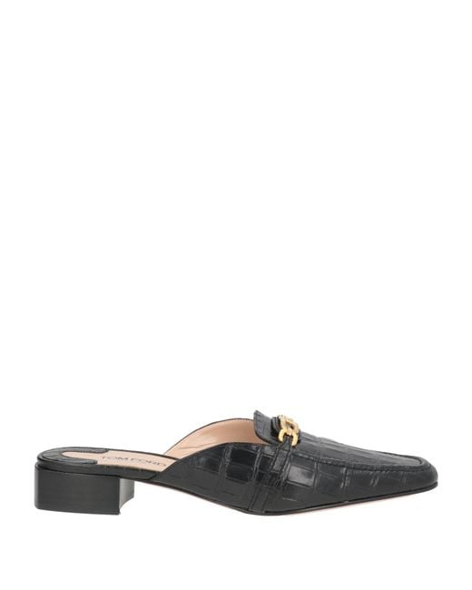 Tom Ford Gray Mules & Clogs