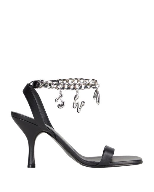 J.W. Anderson White Sandals Leather