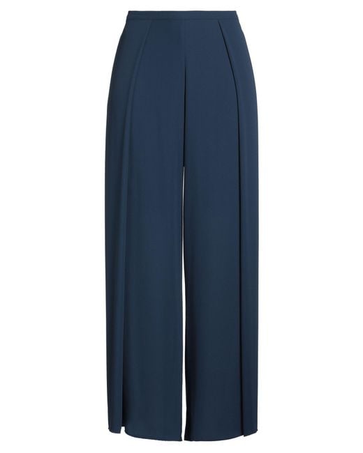 Diana Gallesi Blue Pants Polyester