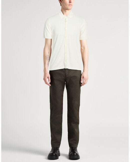 Roberto Collina White Polo Shirts for men
