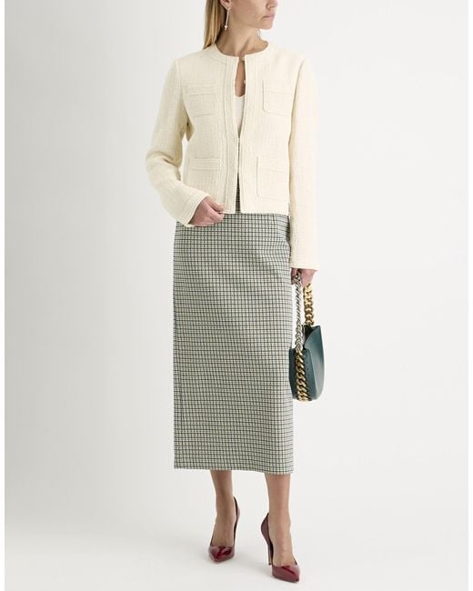 N°21 Natural Ivory Jacket Cotton, Polyamide