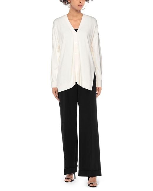 Alpha Studio White Cardigan
