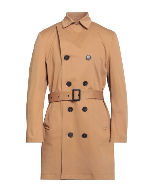 Brian Dales Natural Overcoat & Trench Coat for men