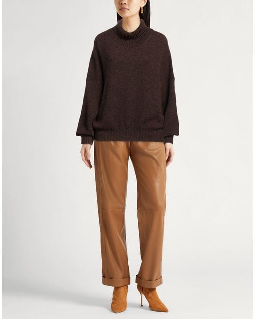 Khaite Brown Turtleneck