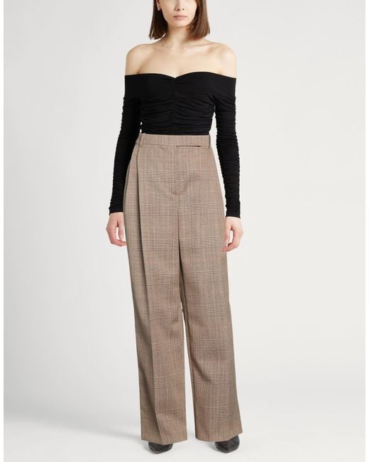 Rohe Natural Camel Pants Virgin Wool