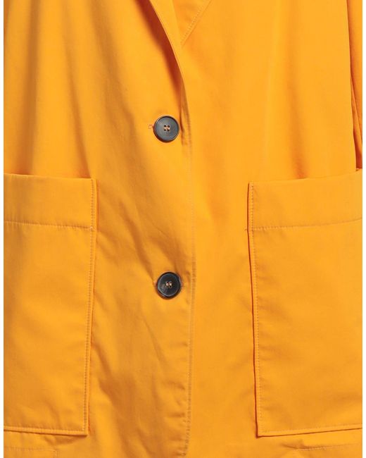 SOLOTRE Yellow Blazer Cotton