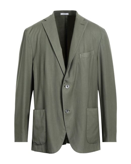 Boglioli Green Blazer for men