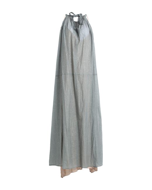 Vestido largo Alysi de color Gray