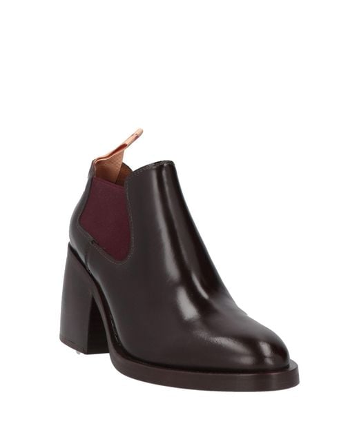 See By Chloé Purple Ankle Boots