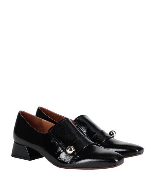 Chie Mihara Black Loafers Leather
