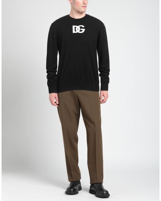 Dolce & Gabbana Black Sweater for men