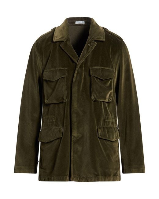 Boglioli Green Jacket Cotton for men