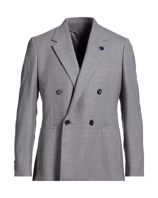 Lardini Gray Blazer for men