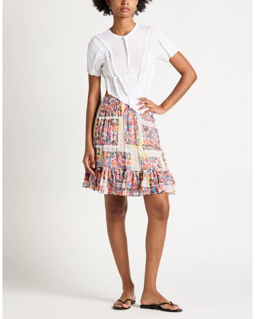SAMI MIRO VINTAGE White T-Shirt Tencel, Elastane