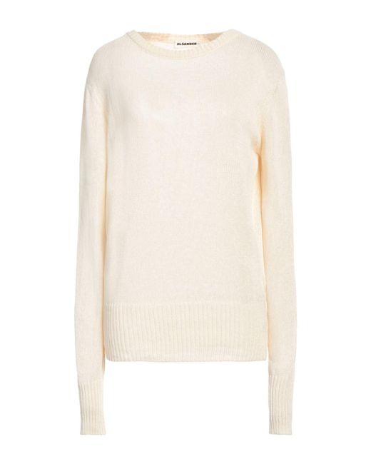 Jil Sander White Jumper