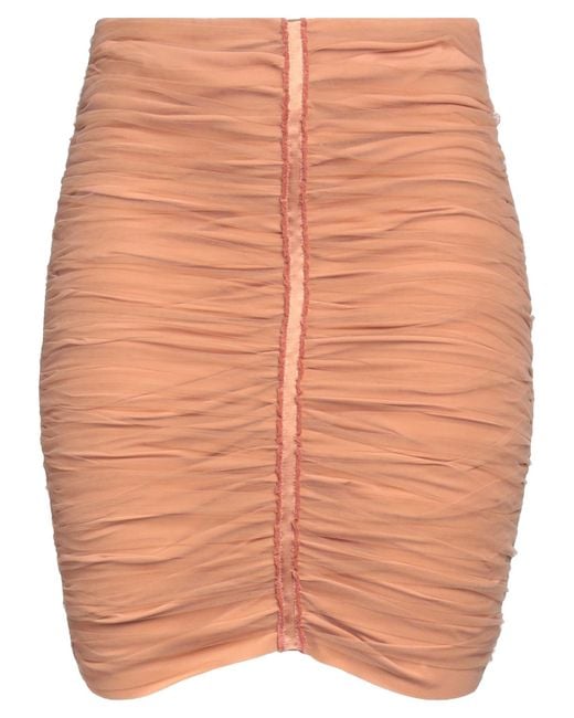 Elisabetta Franchi Orange Mini Skirt