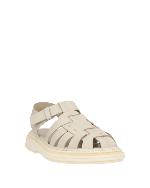 THE ANTIPODE Natural Sandals Leather for men