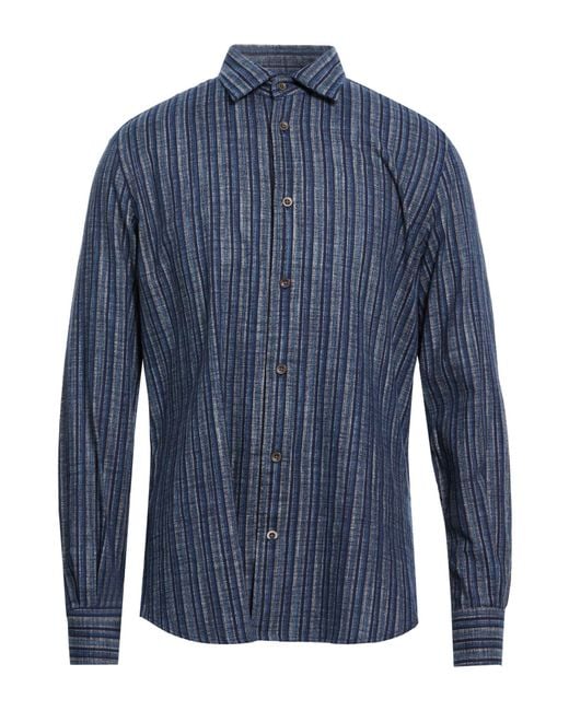 Glanshirt Blue By Slowear Shirt Cotton for men