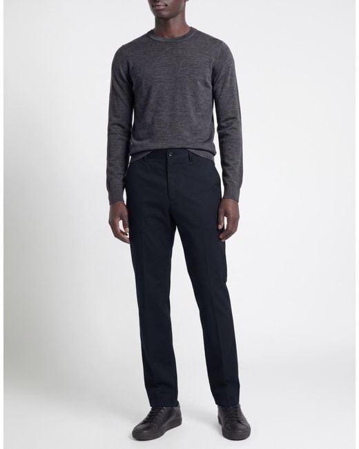 Etro Blue Midnight Pants Cotton, Elastane for men