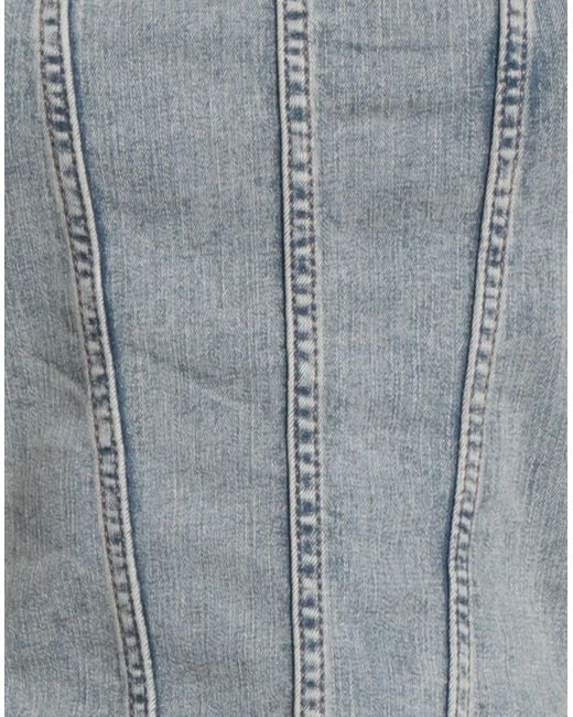 Maje Gray Top Cotton, Polyester, Elastane