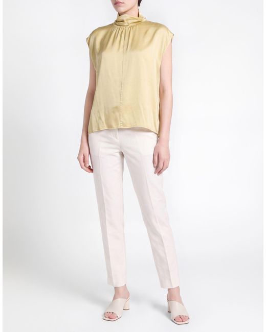 Manila Grace Yellow Pastel Top Viscose