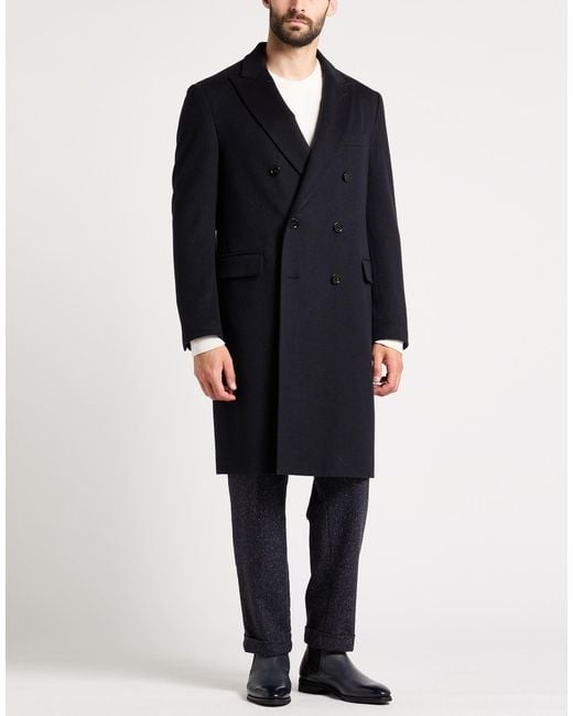 Lardini Black Coat for men
