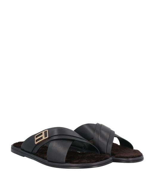 Tom Ford Black Sandals for men