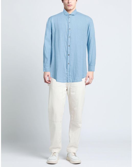 Emporio Armani Blue Shirts for men