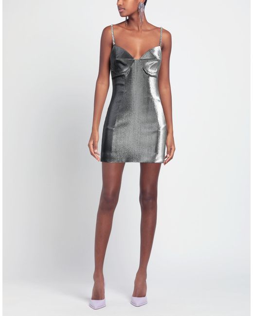 Area Gray Mini Dress