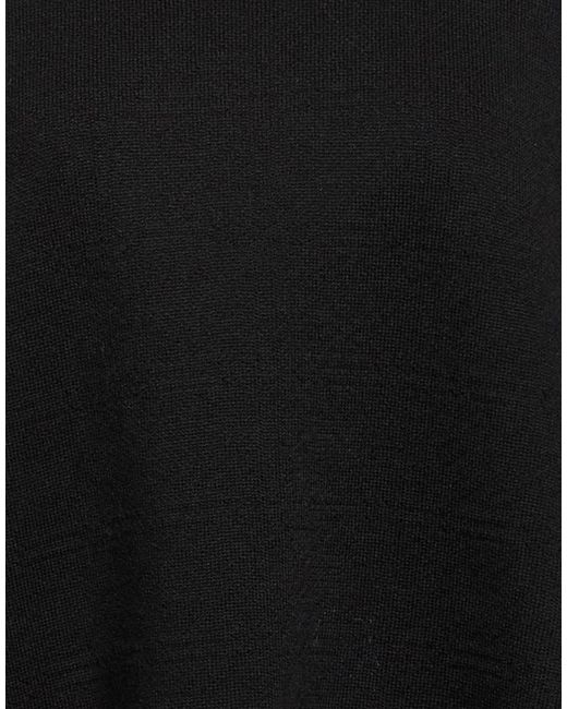 Hannes Roether Black Turtleneck Virgin Wool