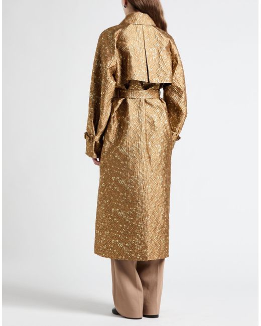 Max Mara Natural Overcoat & Trench Coat