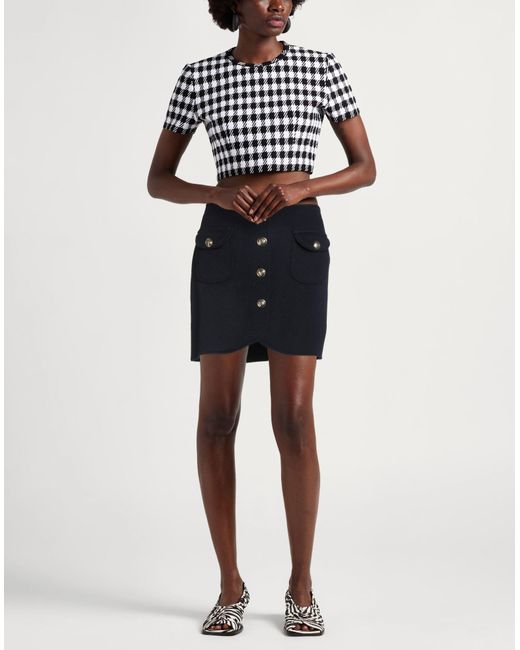 Sandro Blue Mini Skirt