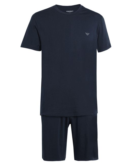 Emporio Armani Pyjama in Blue für Herren