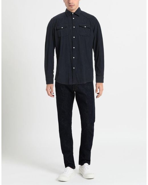 PHILOTINTO Blue Shirts for men
