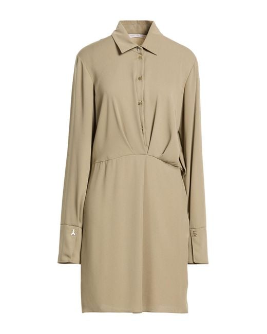 Patrizia Pepe Natural Mini Dress Polyester