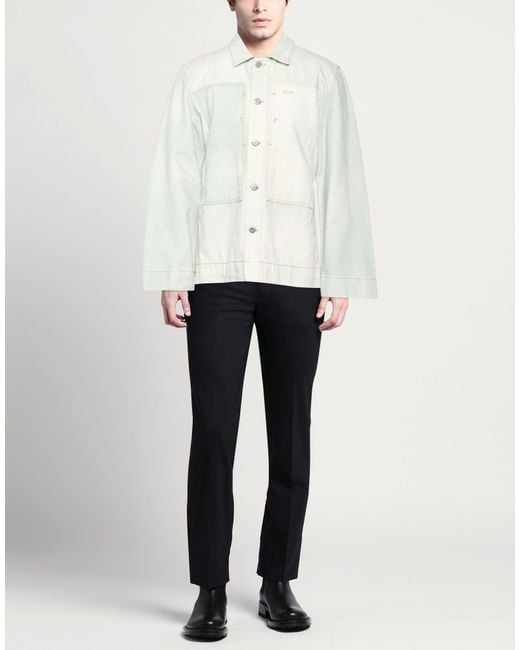 Objects IV Life White Denim Outerwear for men