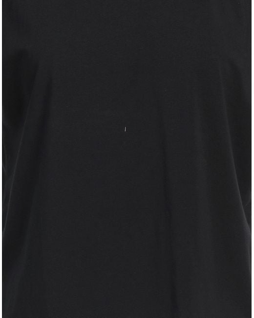 Alpha Studio Black T-Shirt Cotton, Elastane, Polyamide